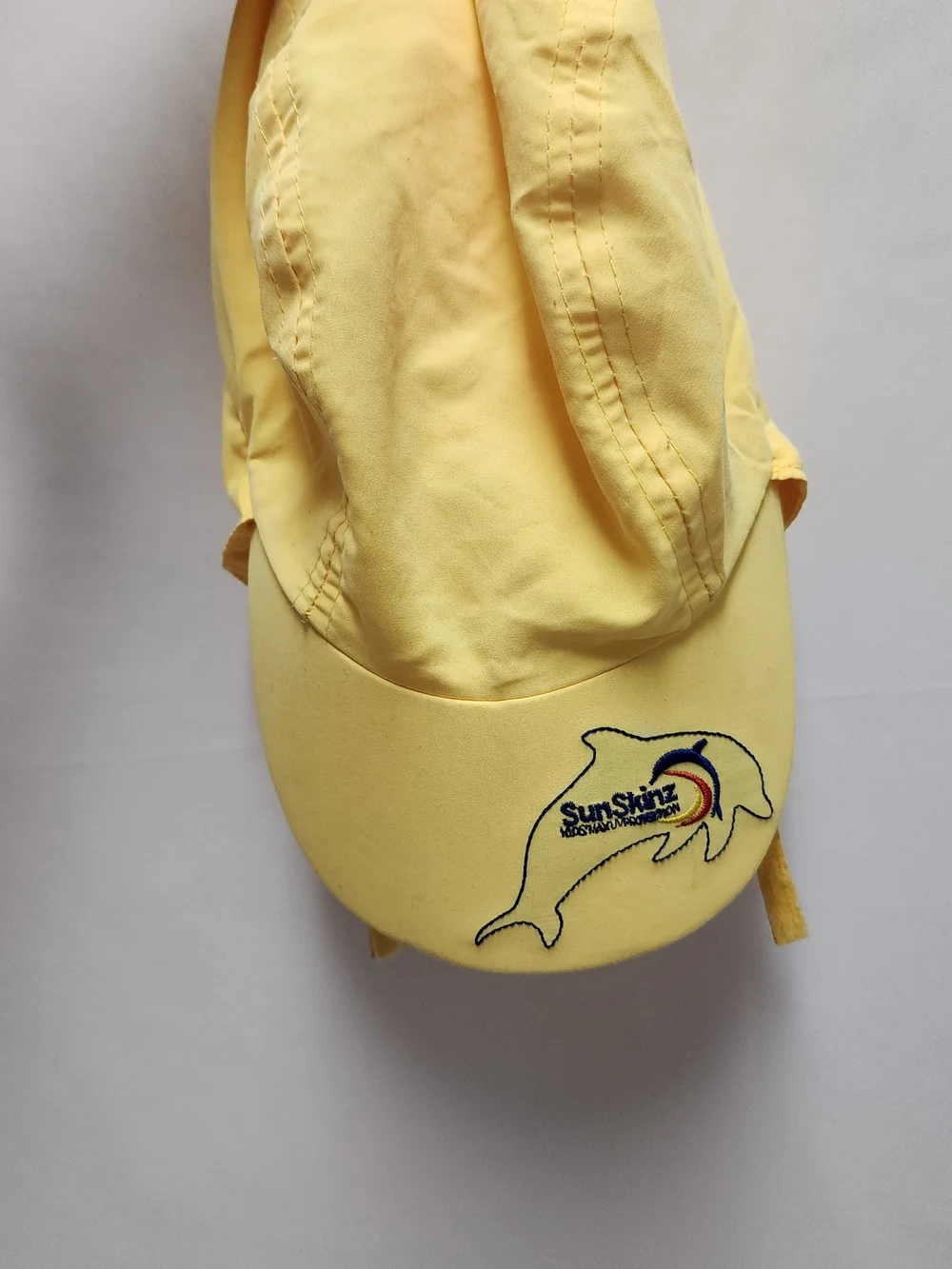 Yellow Kids UV Protection Hat